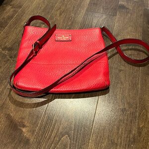 Red Kate Spade Cross Body Bag